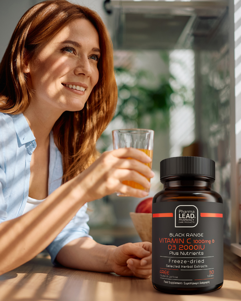 Vitamin C 1000mg & D3 2000IU Plus Nutrients