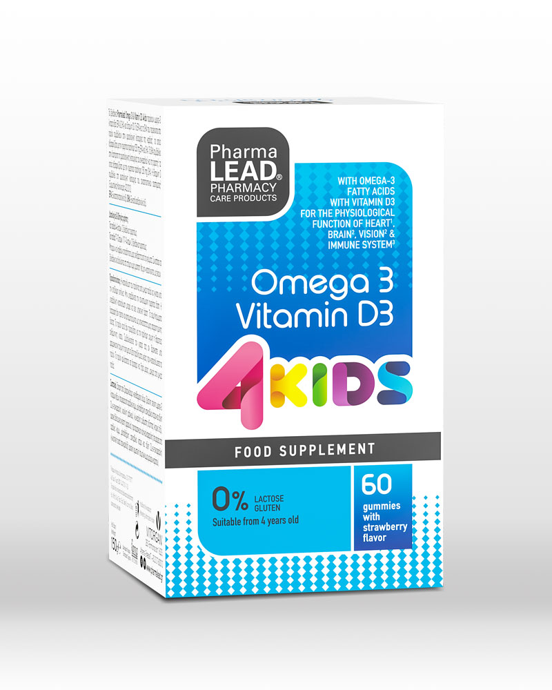 Pharmalead 4 Kids Omega 3 Vitamin D3