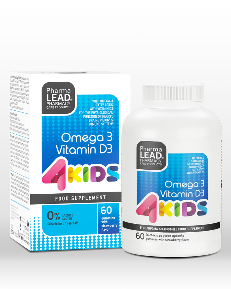 Pharmalead 4 Kids Omega 3 Vitamin D3 v2