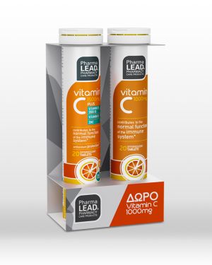 1+1 Βιταμίνη C Plus 1500mg  &Βιταμίνη C 1000mg